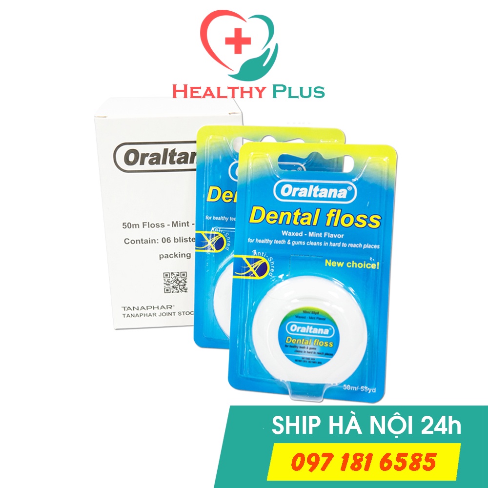 ✔️️️Chỉ nha khoa Oral rẻ cuộn 50m