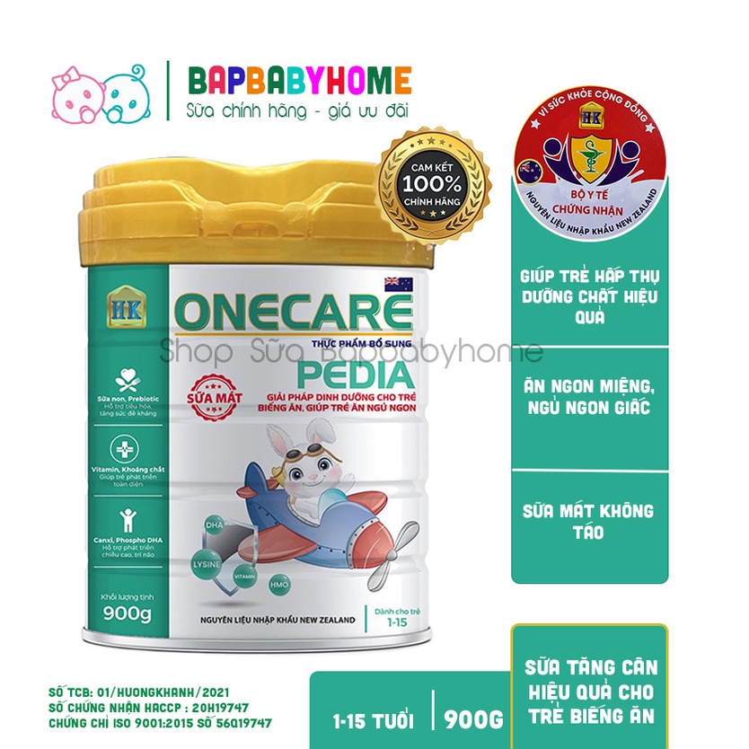 SỮA BỘT TĂNG CÂN CHO TRẺ BIẾNG ĂN ONECARE PEDIA 900G