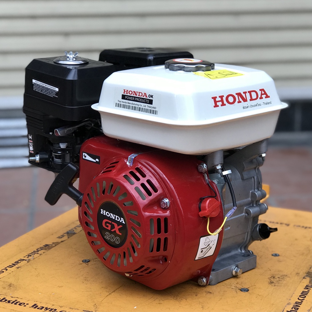 Máy Nổ – Động Cơ Xăng Honda 6.5HP GX200 Thái Lan Trục Thẳng