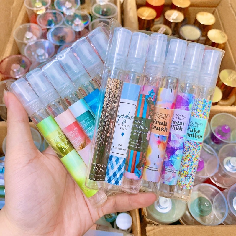 Body Mist Xịt Thơm Toàn Thân Bath And Body Works Và Victoria Secret 10ml