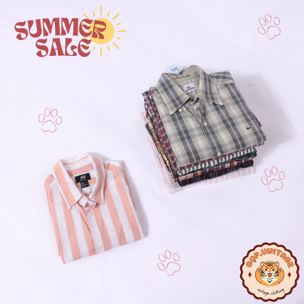 Áo sơ mi casual, công sở hiệu Nhật,Hàn - secondhand (2hand) [𝐅𝐑𝐄𝐄 𝐒𝐇𝐈𝐏]