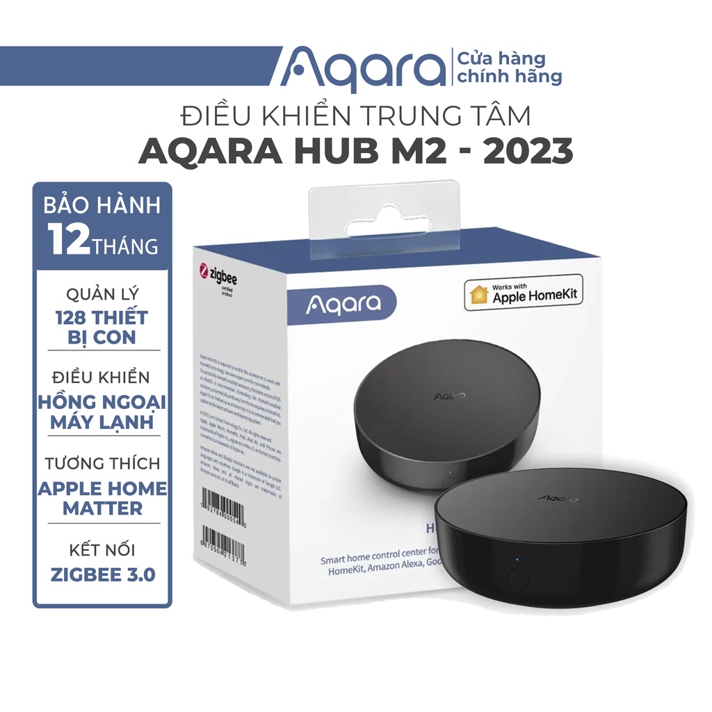 Aqara Hub M2 bản Quốc Tế HM2-G01 Bộ điều khiển trung tâm Zigbee 3.0 tương