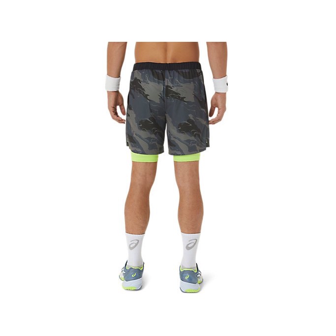 Quần Ngắn Thể Thao Asics Camo Chính Hãng