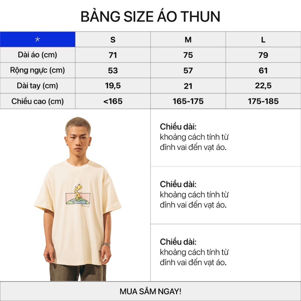 Áo Thun T-shirt Oversize 84RISING - Walking around the earth - Thương hiệu 84RISING