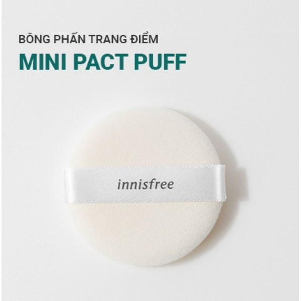 Bông Phấn Phủ Trang Điểm INNISFREE Mini Pact Puff