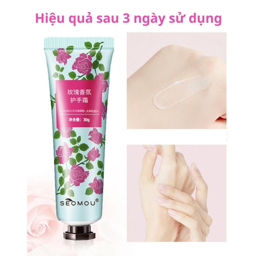 Kem dưỡng da tay Seomou Hàn Quốc, Kem dưỡng tay mêm mịn chiết xuất từ thiên nhiên giúp dưỡng ẩm & bảo vệ da tay 30g