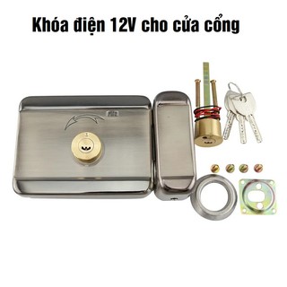Khoá điện 12V cho cửa cổng