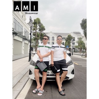Bộ quần áo Polo nam cộc tay, bộ hè nam chất liệu cá sấu mềm mịn mặc siêu thoáng mát P01