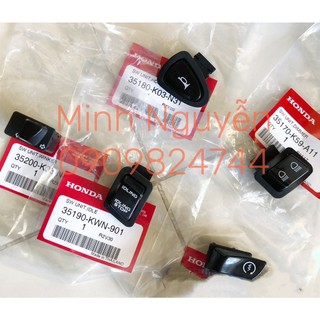 Bộ nút công tắc xe vario click, ab, vision chính hãng honda