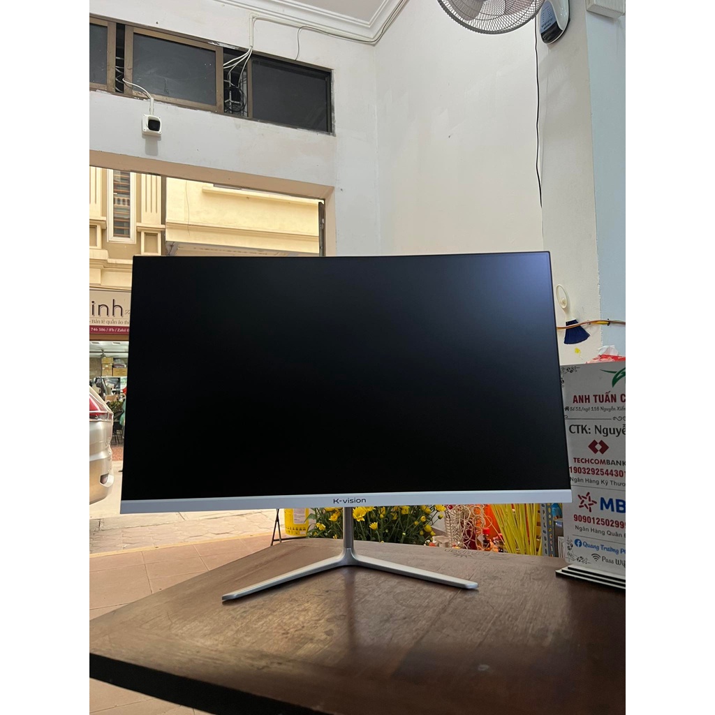 Màn hình K-vison 24 inch GM241VNG độ phân giải FUll HD 1920x1080 - Chống Lóa - Tần số 75Hz - Hàng Chính Hãng NEW FullB