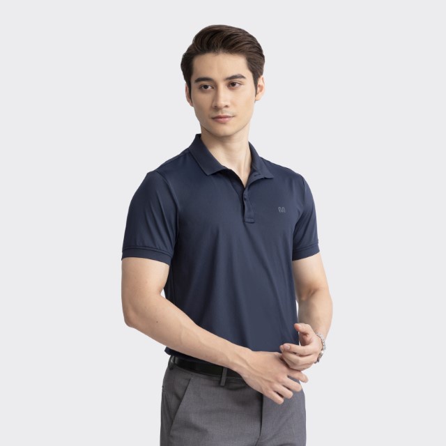 Áo polo nam công sở cao cấp INSIDEMEN màu basic sang trọng lịch lãm dễ phối đồ IPS055S3