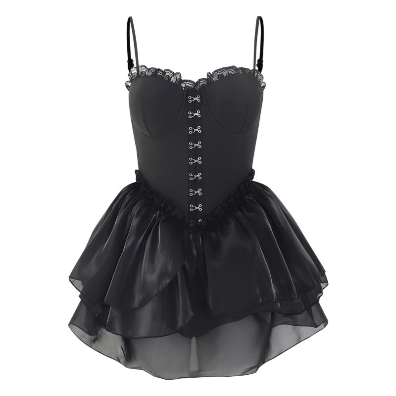 Breezeholiday Đầm Dáng Ôm Cao Cấp Che Phủ Toàn Diện Mùa Hè Hàn Quốc Hỗ Trợ Tập Hợp