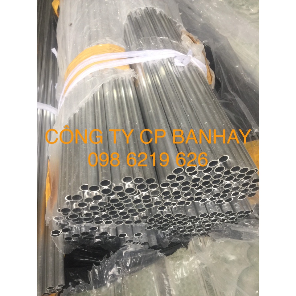 Ống nhôm phi 25 dày 1.2mm dài 75cm