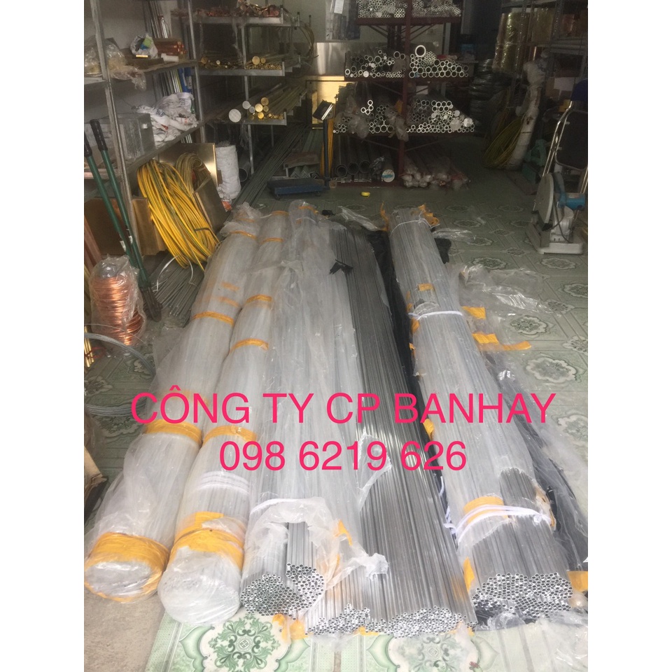 Ống nhôm phi 25 dày 1.2mm dài 75cm