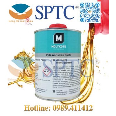 Mỡ chịu nhiệt 1400 độ Molykote P-37 Antiseize Paste