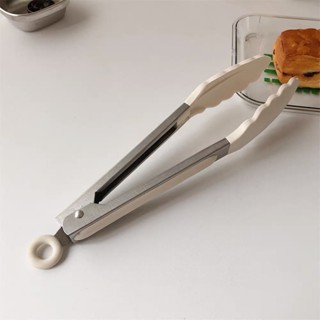 HERA Kẹp Gắp Thức Ăn Chiên Bằng Thép Không Gỉ Và Silicone Tiện Lợi