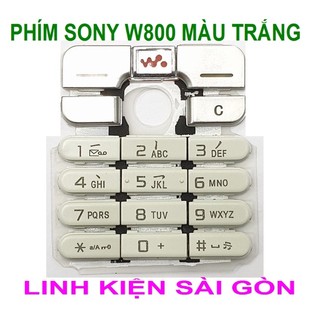 Phím sony w800 màu trắng