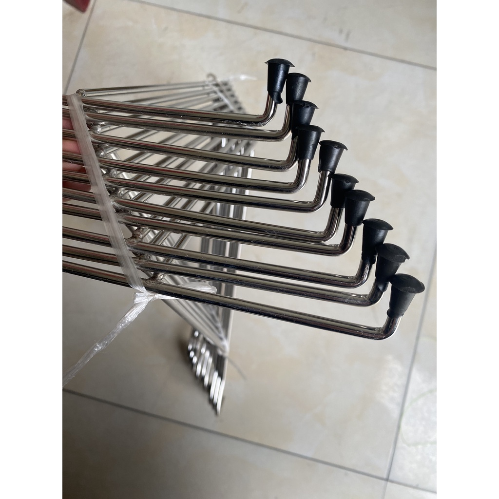 MÓC LỒNG CHIM TREO TƯỜNG, MÓC TREO LỒNG CHIM, MÓC TREO INOX GẮN TƯỜNG TẢI TRỌNG 15KG