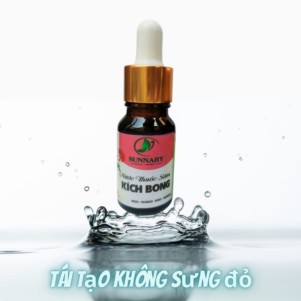 Tinh chất Kích bong sâm tái tạo da, sạch sâu mụn, nám, tàn nhang không sưng đỏ