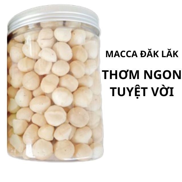 Nhân macca sấy lạnh Đăklăk  size nh.mỏ  thơm ngon giữ trọn giàu dinh dưỡng - HT FOODa