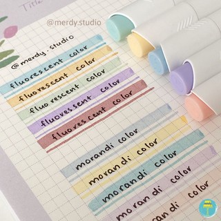 Set 5 bút highlighter Key Point màu pastel (kèm hộp đựng)