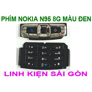 PHÍM NOKIA N95 8G MÀU ĐEN