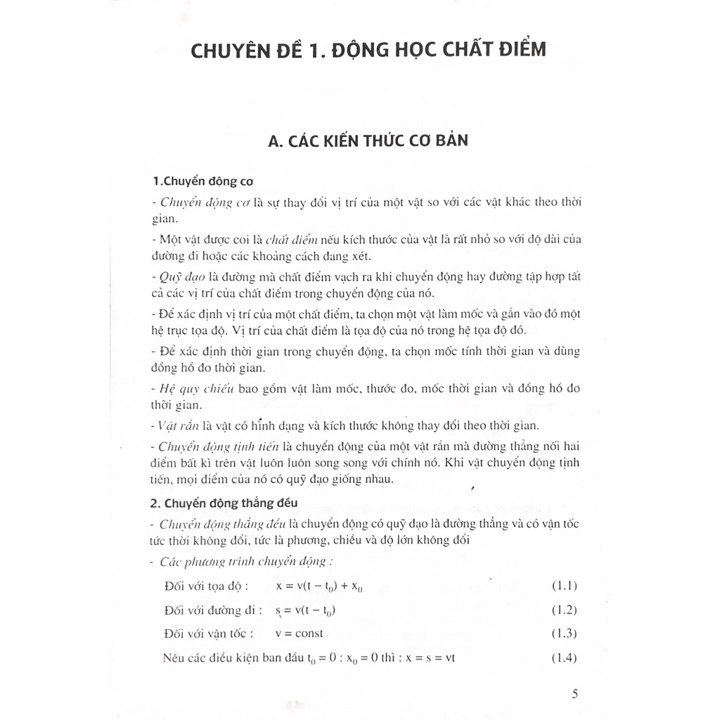 Sách- Bài tập cơ bản và nâng cao theo chuyên đề Vật lí Trung học phổ thông- Vũ Văn Hùng