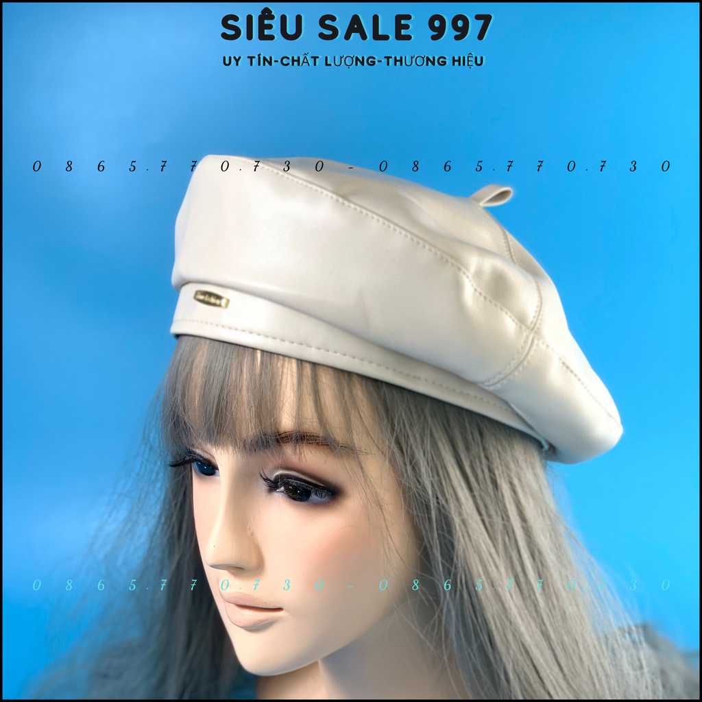 MŨ NỒI DA QC CHẤT DÀY XỊN DÀNH CHO NỮ MANG XINH, NGẦU DỄ PHỐI ĐỒ