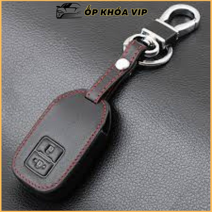 Bao da chìa khoá  xe ô tô Suzuki XL7, Ertiga 2019-2021 loại 2 nút bấm - by Ốp khóa VIP