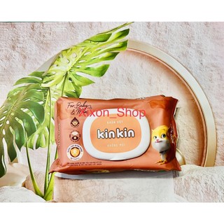 Khăn ướt kinkin bịch 80 tờ không mùi
