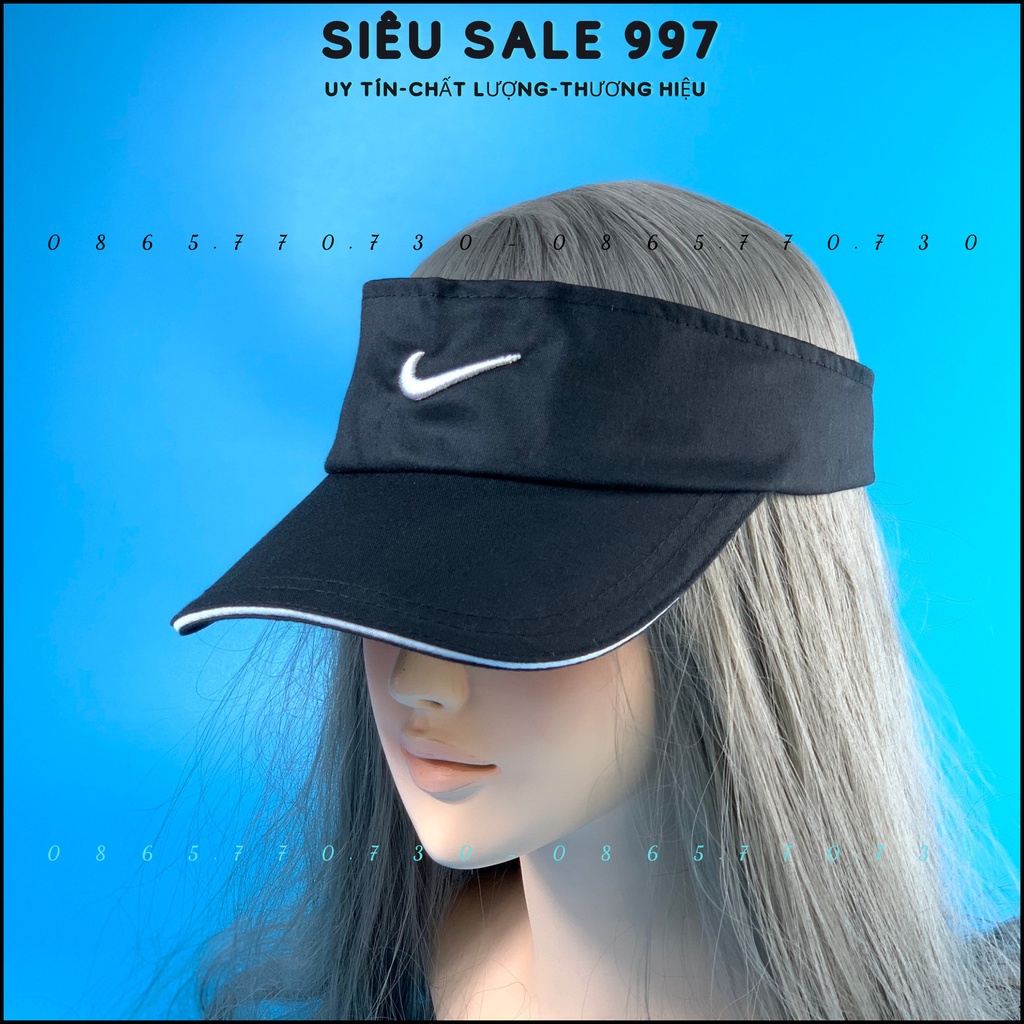Mũ Lưỡi Trai Nữa Đầu Logo NAI KÌ Thể Thao Hàng Đẹp Như Hình, Nón Nữa Đầu Thời Trang Cá Tính