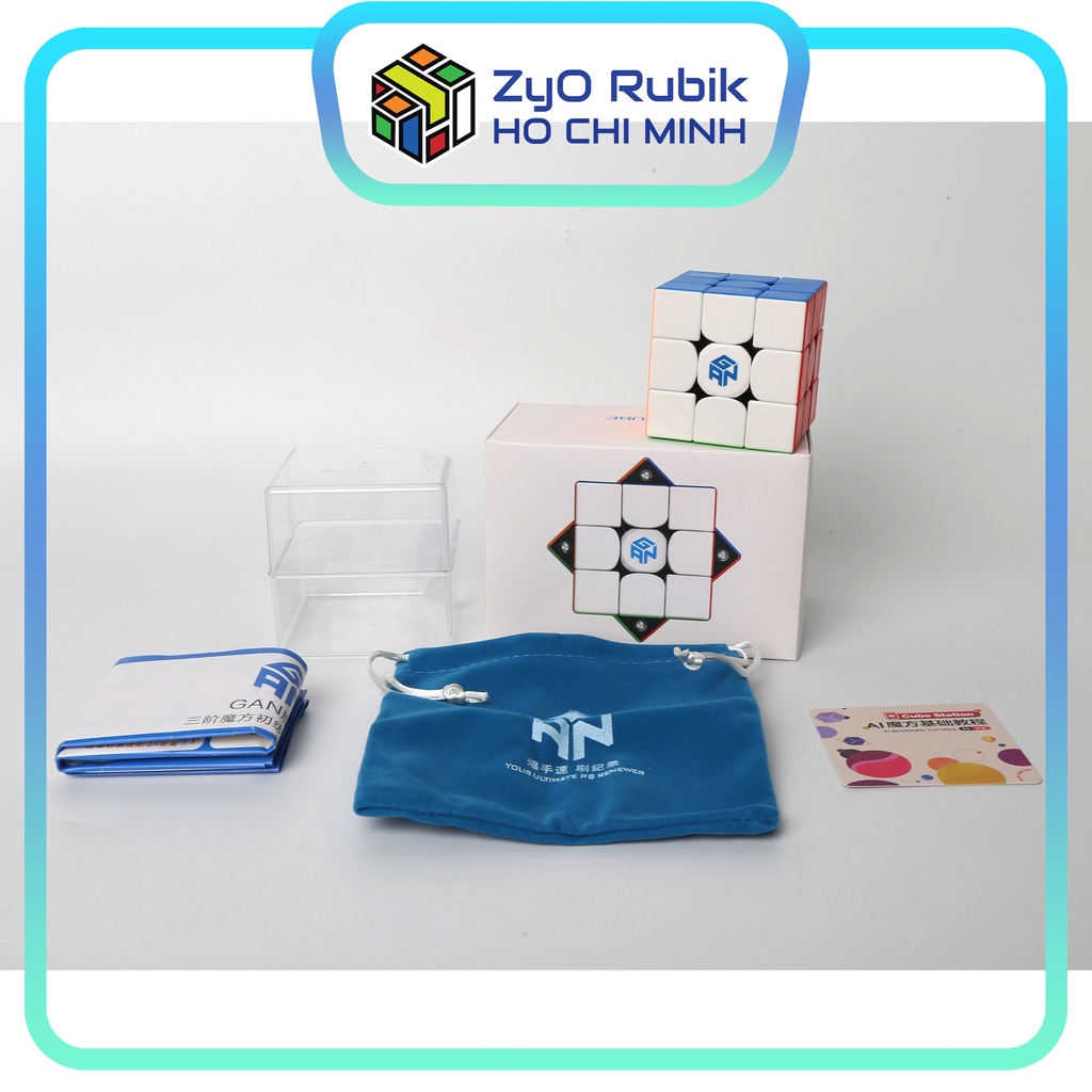 Rubik Gan 354 M Stand/ Advanced  Stickerless - Đồ Chơi Trí Tuệ - Zyo Rubik Hồ Chí Minh