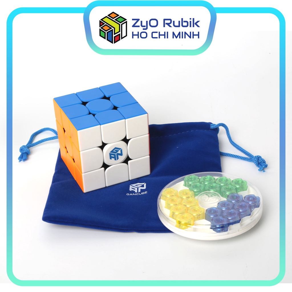 Rubik Gan 354 M Stand/ Advanced  Stickerless - Đồ Chơi Trí Tuệ - Zyo Rubik Hồ Chí Minh