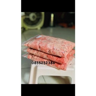 Vụn bò, lợn xay, bò xay thức ăn cho chó mèo 1kg-247petworld hàng mới về