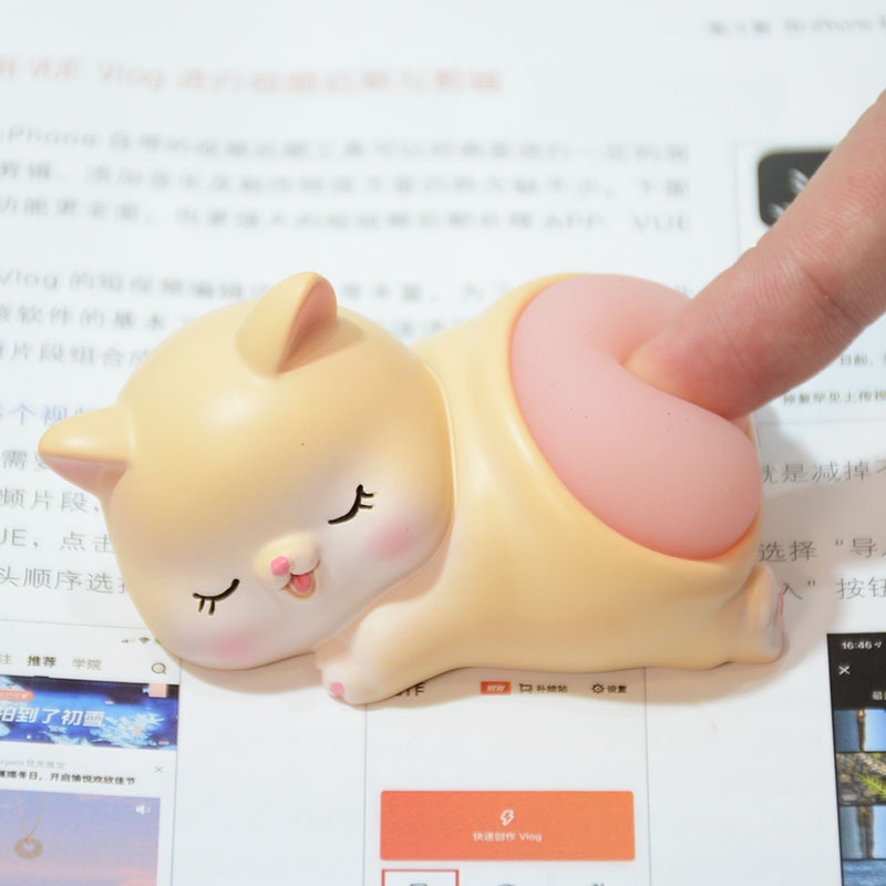 Đồ chơi Silicon Gấu ,Thỏ , Mèo ,Heo Ráp đồ chơi bóp nhún mềm mông dẻo xả stress, giảm căng thẳng biểu cảm đáng yêu dễ th