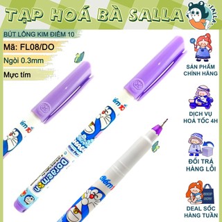 1 Cây Bút lông kim Điểm 10 Đoraemon FL-08/DO ( màu tím )