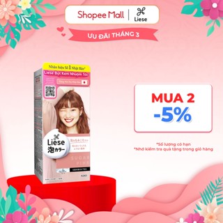 Liese Bọt Kem Nhuộm Tóc Nâu Hồng Sugar Pink 108ml