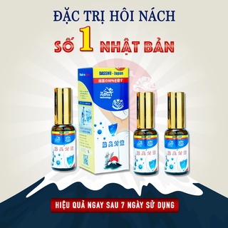 Xịt Hôi Nách - Hôi Chân Dasshu Japan - Combo 3 lọ + Tặng thêm 1 lọ