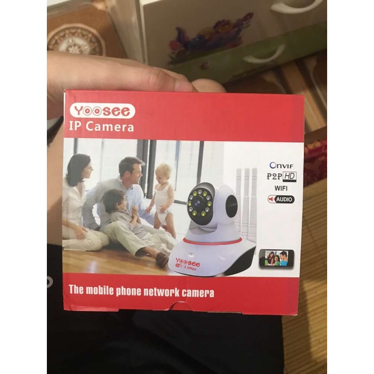 Camera WIFI YooSee 3 Râu Full HD 2.0Mpx 1080p Phần Mềm Tiếng Việt