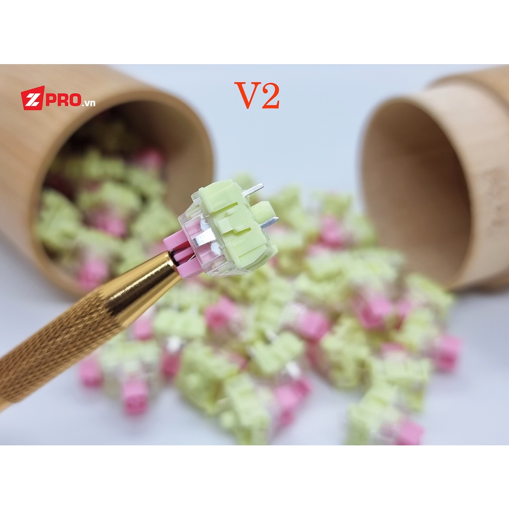 Công tắc bàn phím Switch TTC Gold Pink Dùng cho bàn phím cơ