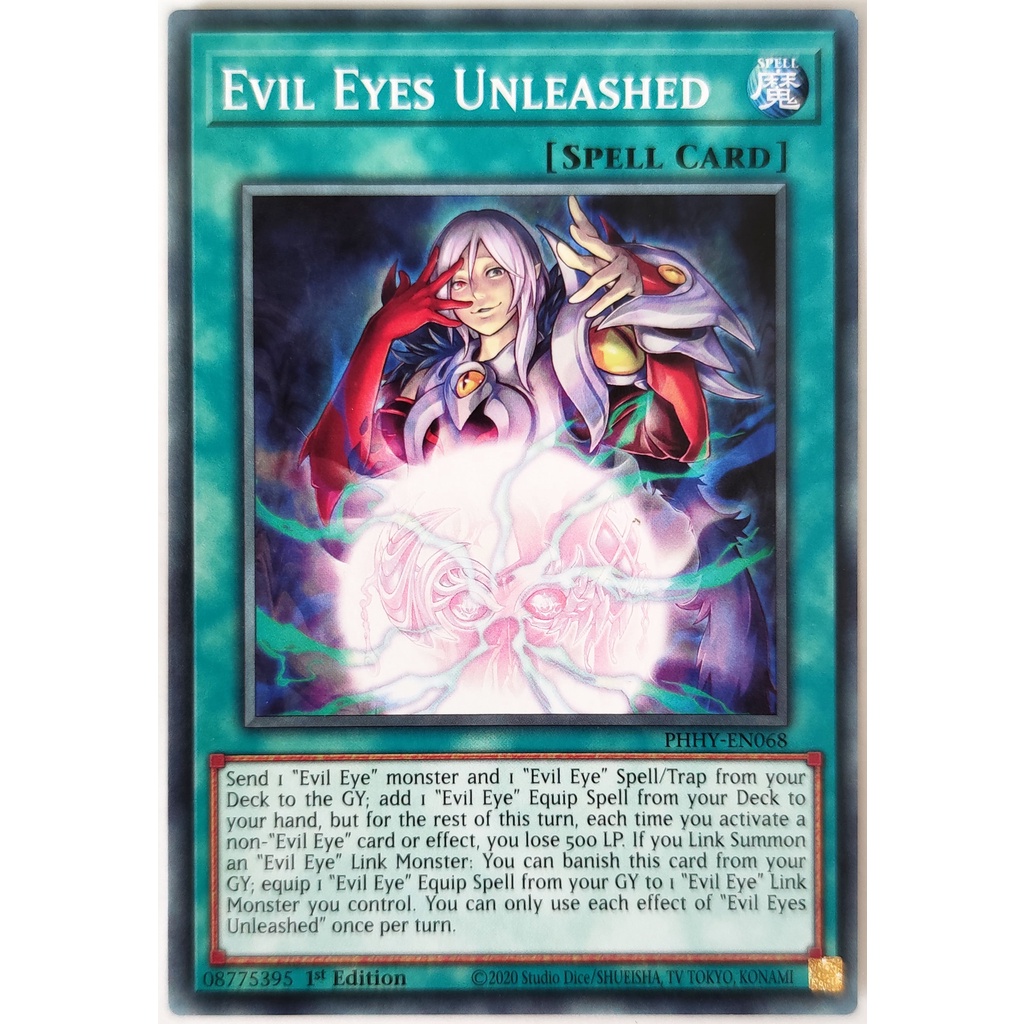 [Thẻ Yugioh] Evil Eyes Unleashed |EN| Common