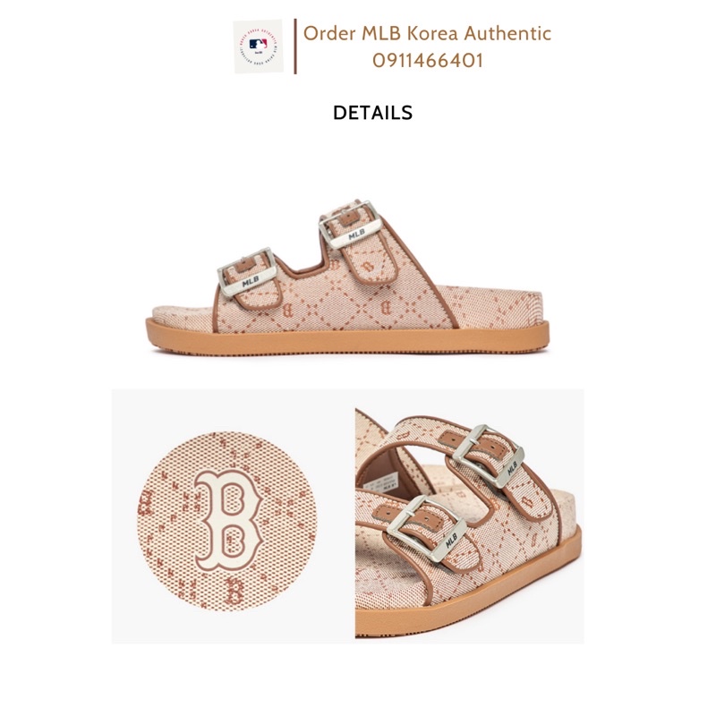 Dép MLB Chunky Sandal Dia Monogram 2023 chính hãng full tag