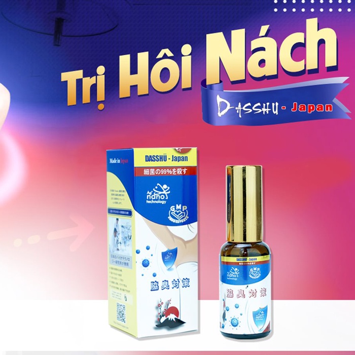 Xịt Khử Mùi Hôi Dasshu Japan - Combo 3 lọ + Tặng thêm 1 lọ