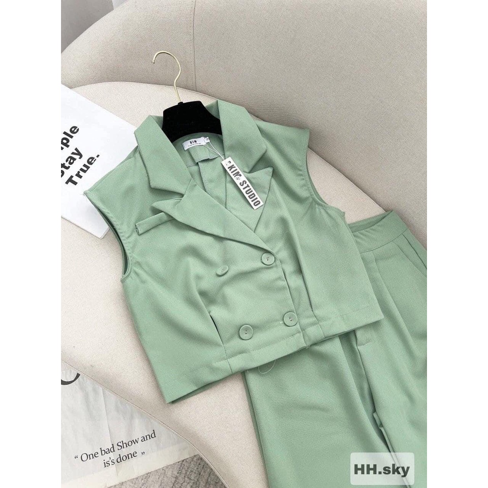 Set Vest Quần Ngố Mã T33