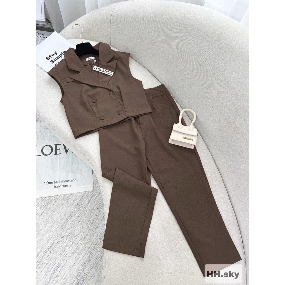 Set Vest Quần Ngố Mã T33