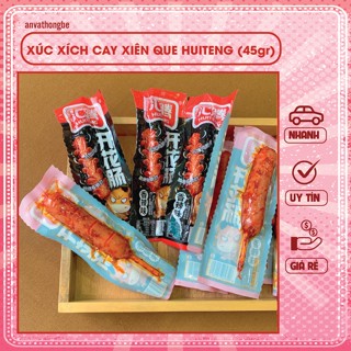 Gói Xúc Xích Cay Xiên Que Huiteng - Ăn vặt Hồng Bé