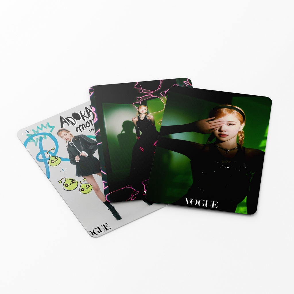 Set 55 lomo card Blackpink Rose VOGUE 2023