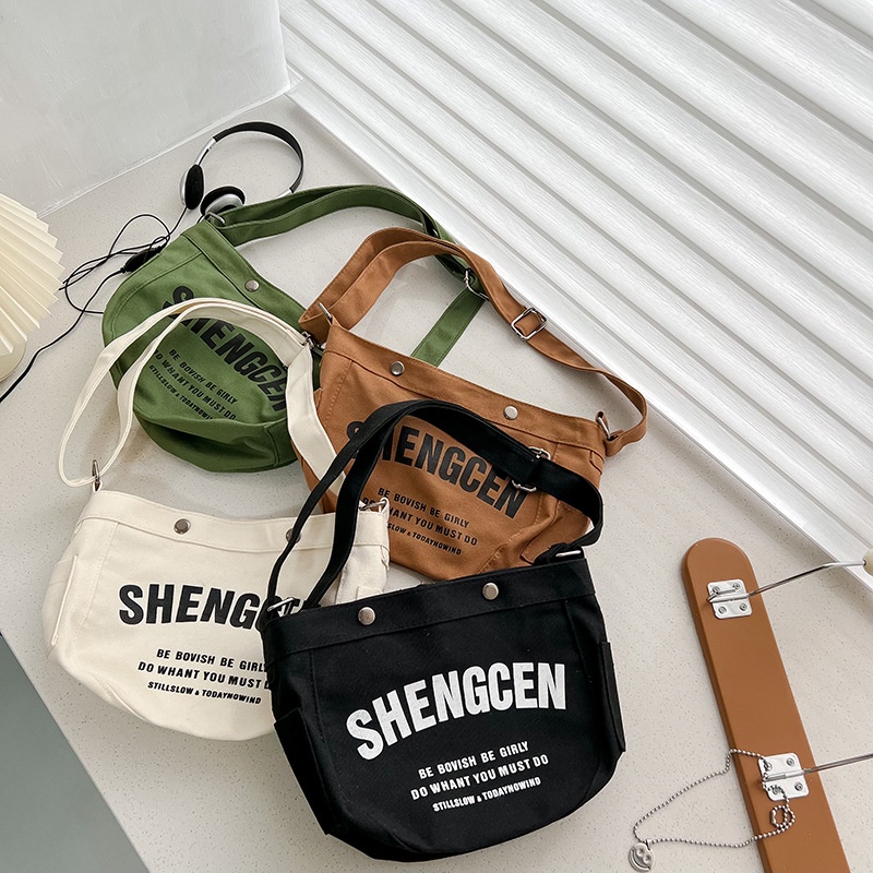 Túi vải đeo chéo cho bé trai và bé gái hàng quảng châu xịn