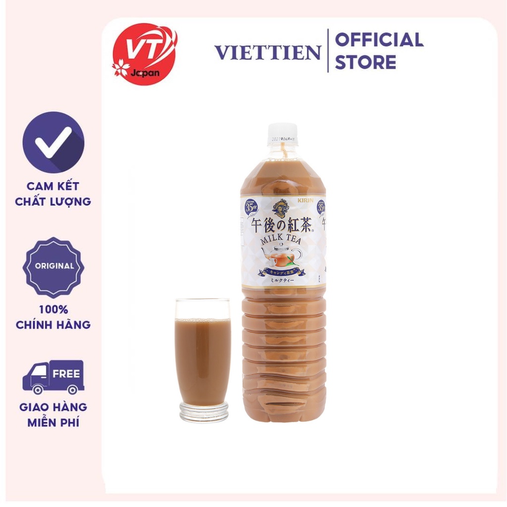 Sữa bò tươi và hồng trà thơm ngon, không chất hóa học