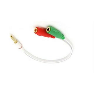 Dây chia tai nghe 1 ra 2 , cáp chia âm thanh tai nghe , loa jack 3.5mm